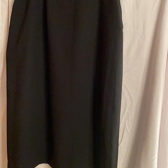 Vintage black wool suit size 12 - Picture 2 of 3